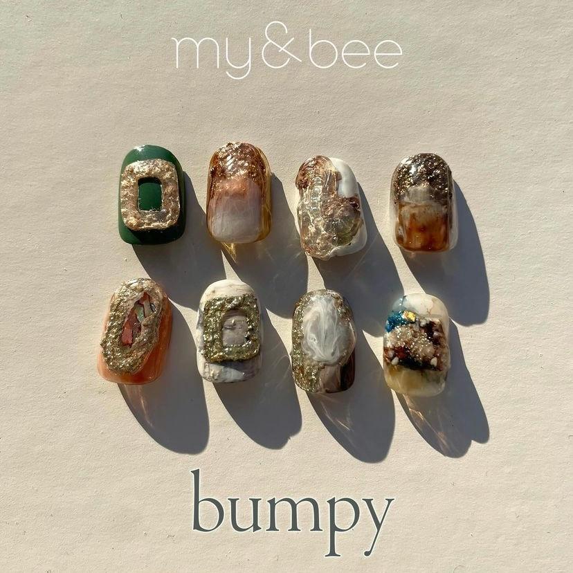 my&bee マイビー カラージェル bumpyセットA 2.5g 8色セット BP-001G