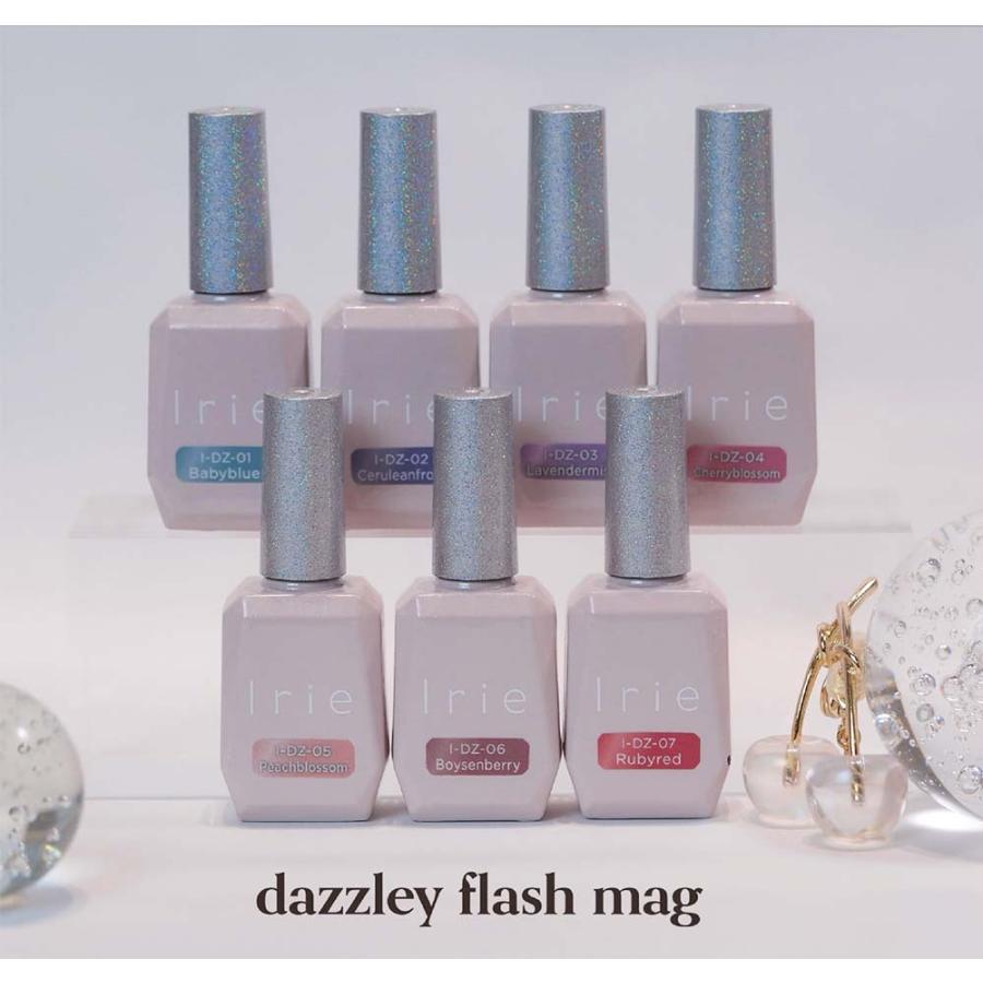 新品Irie ジェルネイルカラー 7本セット dazzley flash mag Irie アイリー ダズリーフラッシュマグ 12g 7色セット マグネット