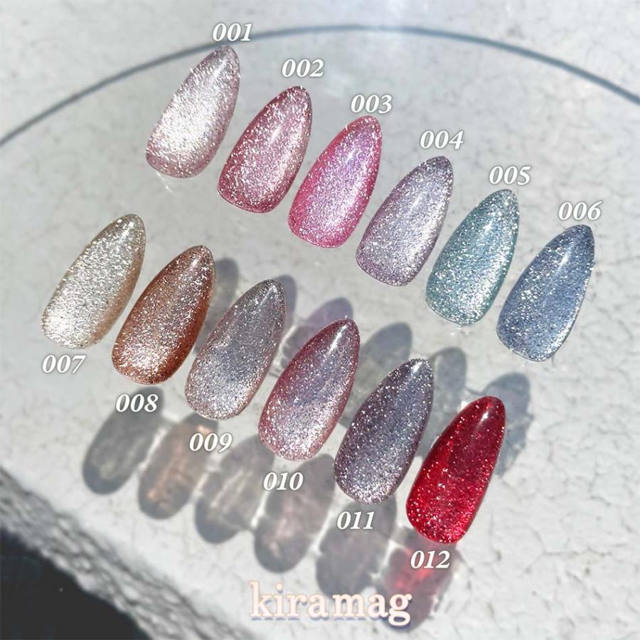 my&bee マイビー きらマグ 8ml 6色セット KR-007G~012G マグネット