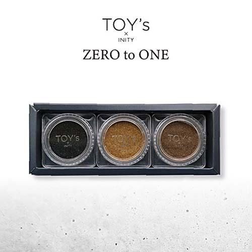TOY's × INITY ZERO to ONE(ゼロトゥワン) パウダー 3種セット ネイル
