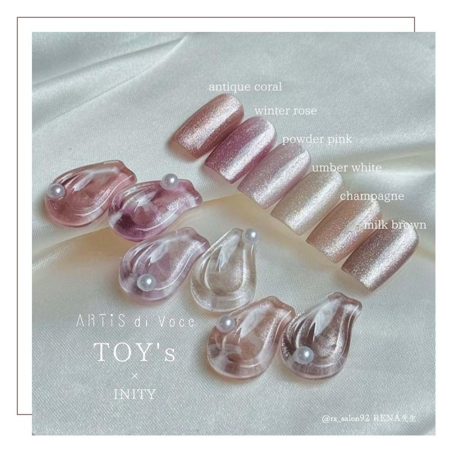 TOY's × INITY ARTiS di voce×トイズマグ ナチュラル 7ml 6色セット T