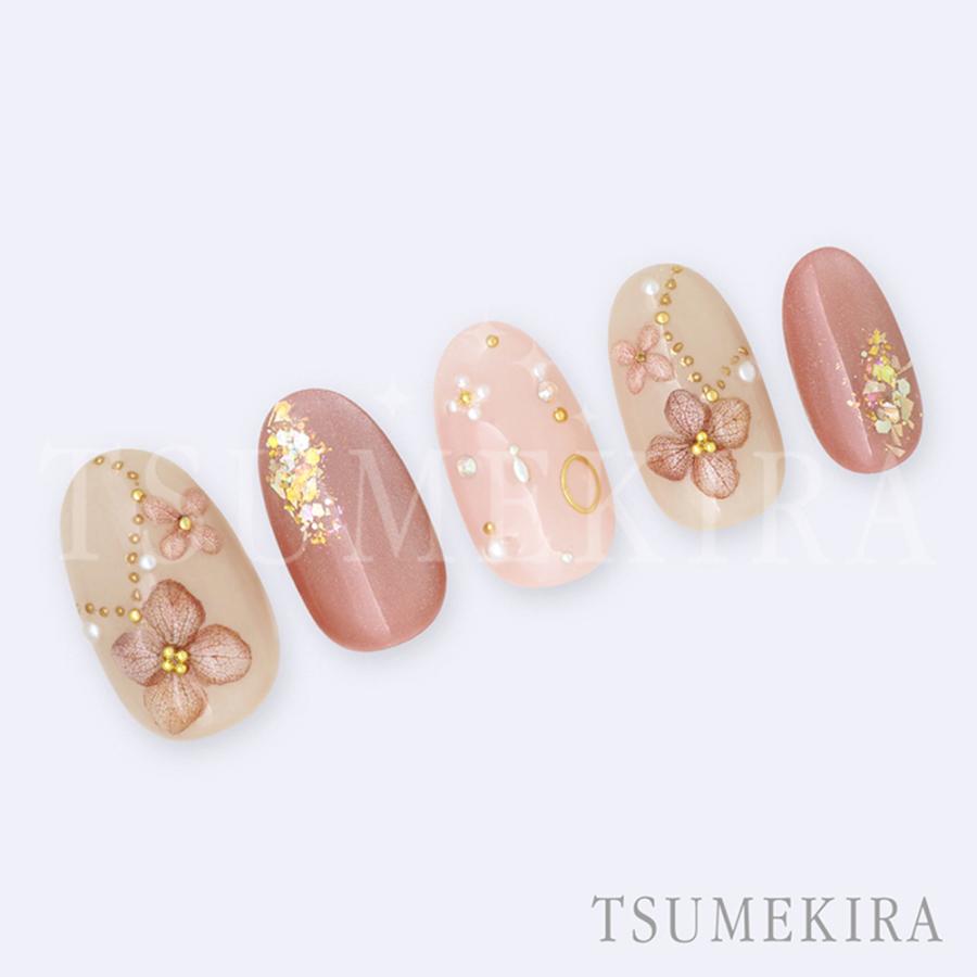 ◇TSUMEKIRA ツメキラ ネイルシール 紫陽花 ミニサイズ ナチュラル
