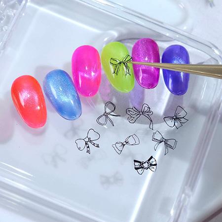 リボンシールモールド付き】アイスジェル ICE GEL A BLACK スター