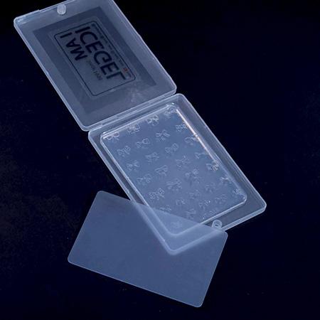 ICE JEL スターギャラクシー3＆パーツモールド リボンシールモールド付き】アイスジェル ICE GEL A BLACK スター