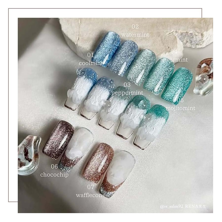 アイリー Irie チョコミントフラッシュマグ 12g 7色セット マグネット