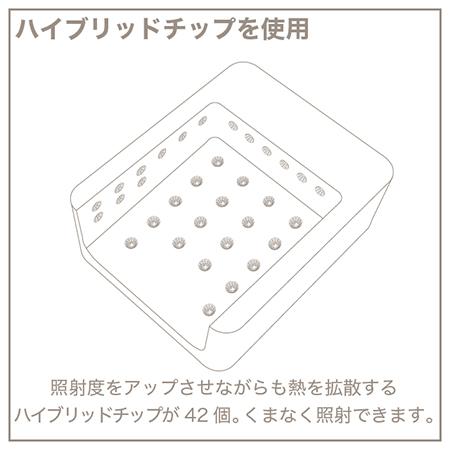 TOY's × INITY ハイブリッドライト UV/LEDライト 36W 充電式