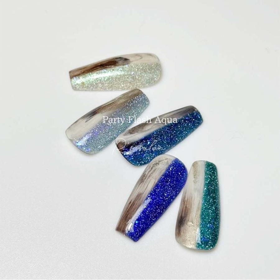 TOY's × INITY パーティーフラッシュ アクア 5色セット 12ml T-PF33~37