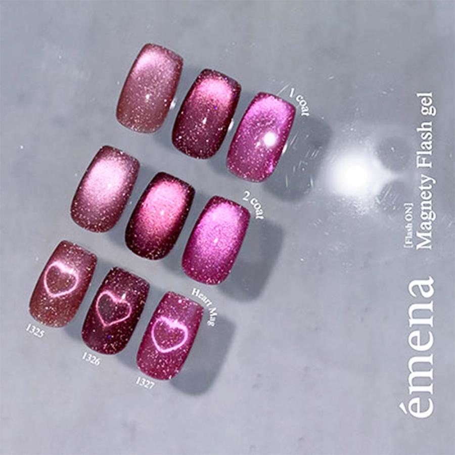エメナ emena マグネティフラッシュジェル 8g 3色セット［1325〜1327