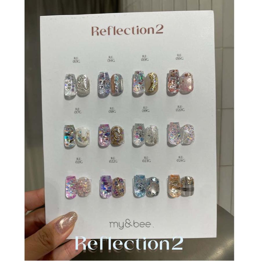 my&bee マイビー カラー リフレクション 4g 12色セット 013G~024G