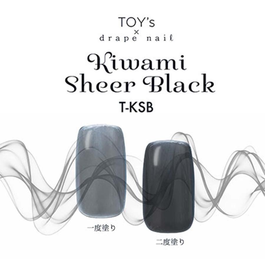 TOY's × INITY カラージェル 極みシアーブラック 5g ジェルネイル 縮み