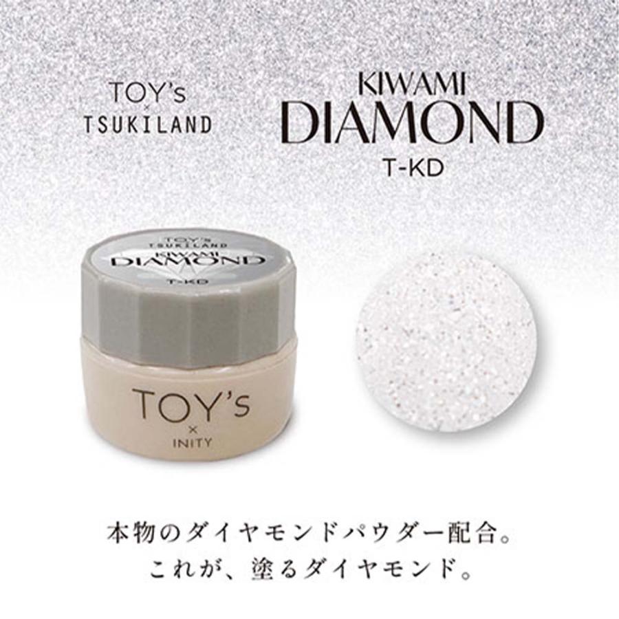 TOY's × INITY カラージェル 極みダイヤモンド 5g ジェルネイル 縮み