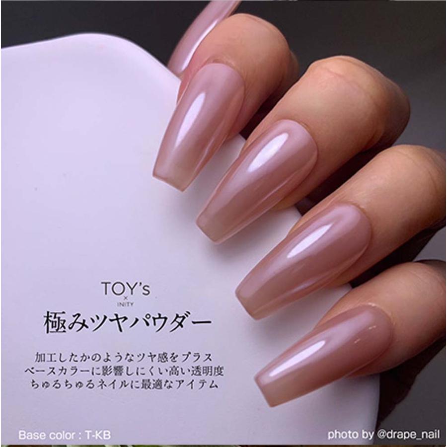 TOY's × INITY 極みツヤパウダー 0.5g 艶 つやネイル ジェルネイル