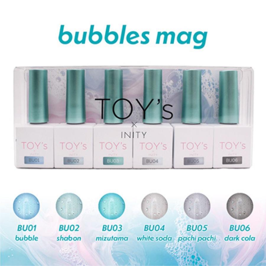 トイズバイアイニティ バブルスマグ 6色セット新品　未開封 TOY's × INITY バブルスマグ 7ml 6色セット T-BU01~06 マグネット