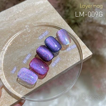 my&bee マイビー レイヤーマグ 8ml 全11色 LM-001G~011G マグネット