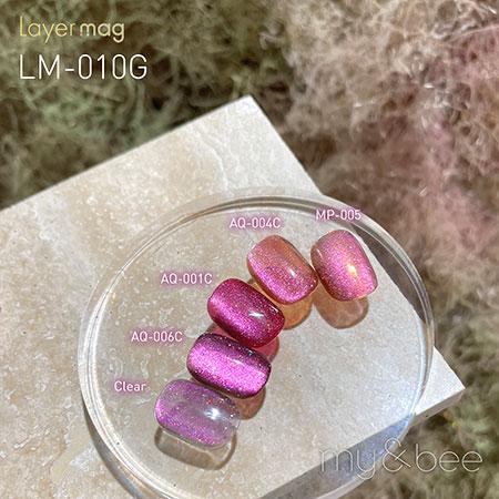 my&bee マイビー レイヤーマグ 8ml 全11色 LM-001G~011G マグネット