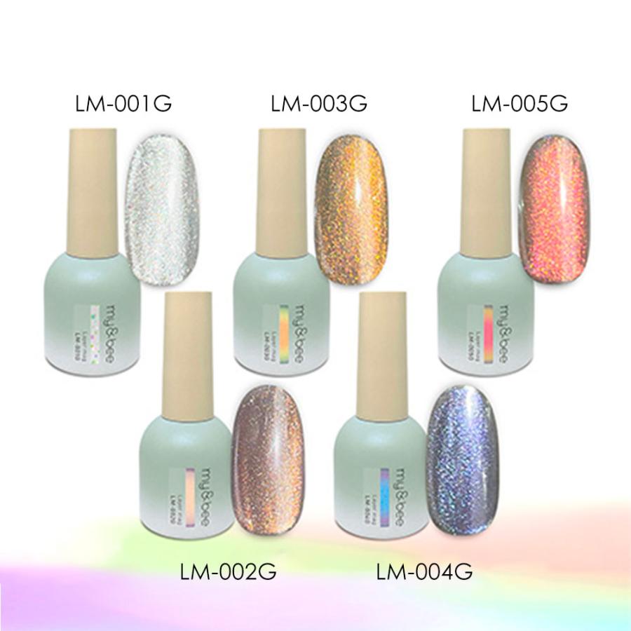 my&bee マイビー レイヤーマグ 8ml 全11色 LM-001G~011G マグネット