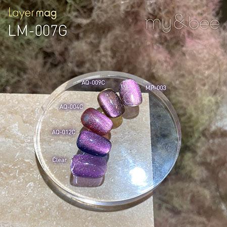 my&bee マイビー レイヤーマグ 8ml 全11色 LM-001G~011G マグネット