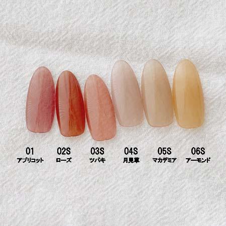 D.nail ボタニカルジェル 2.5g 12色全色セット(01Sー12S) くすみカラー