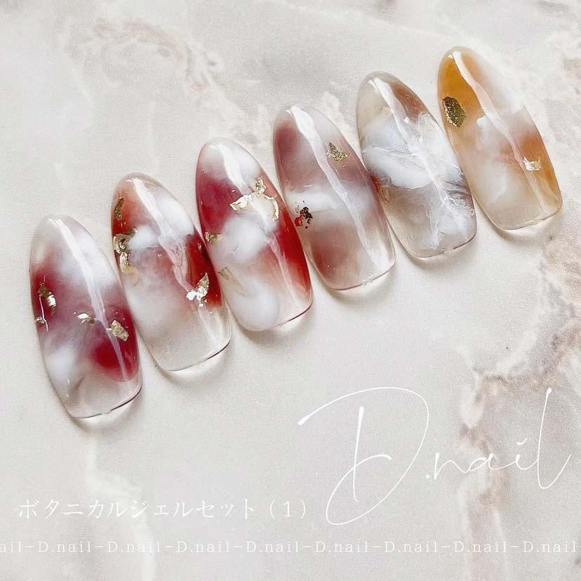 D.nail ボタニカルジェル 2.5g 12色全色セット(01Sー12S) くすみカラー