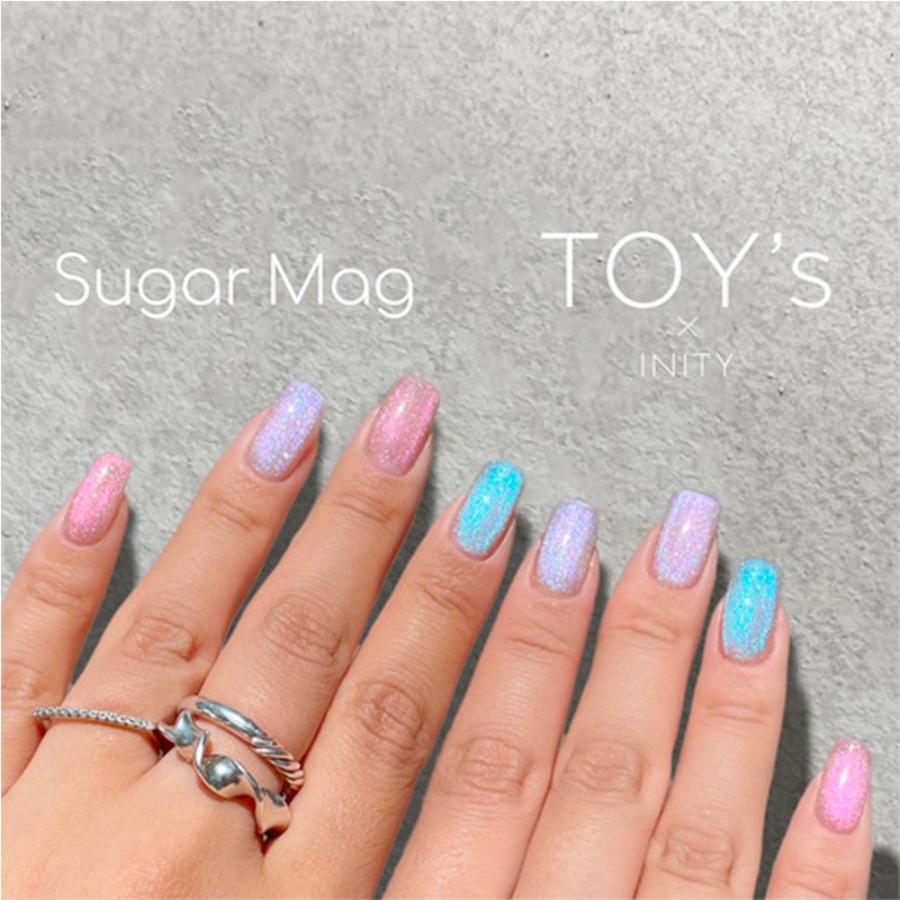 ネイルケア TOY's×INITY オリオンマグ シュガーマグ 12色 マグネットジェル