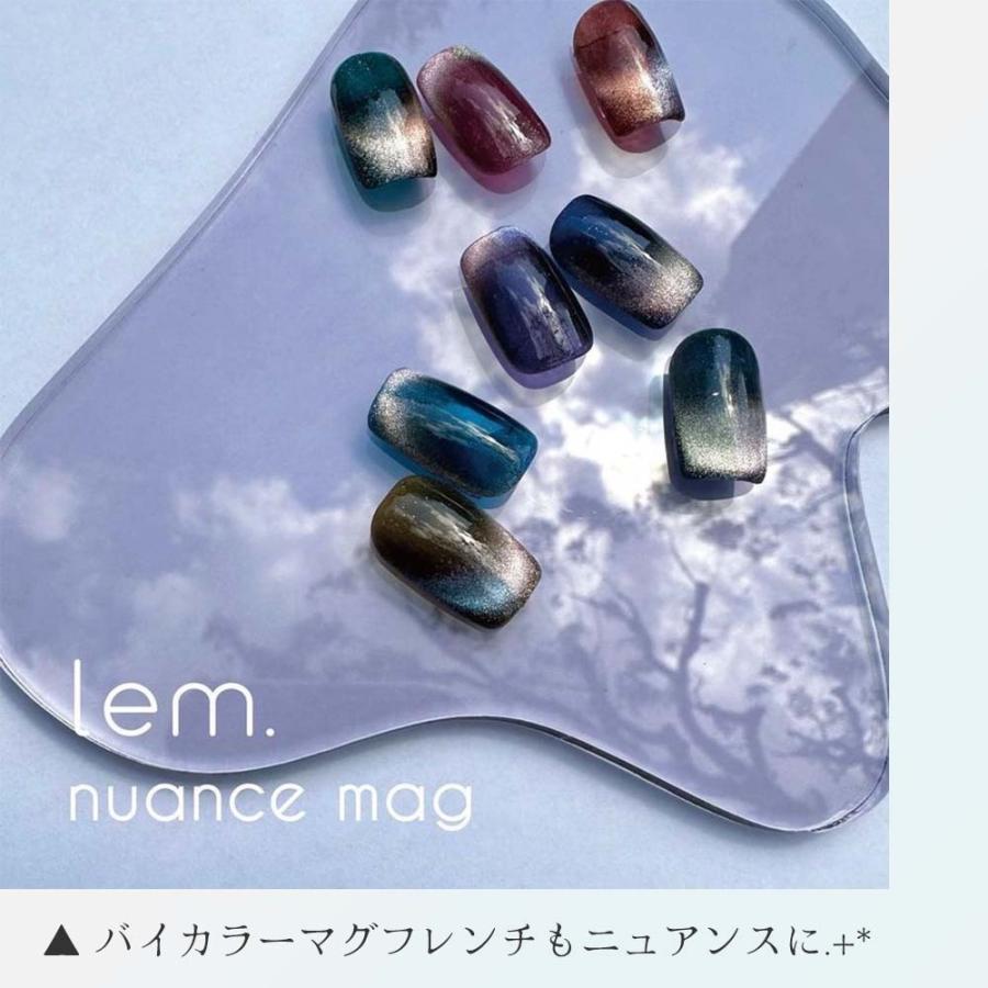 lem. レム ニュアンスマグジェル 全6色 7g nm-01~06 マグネットネイル