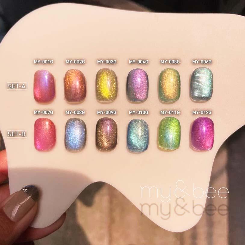 my&bee マイビー ミスティックマグ 8ml 全12色 MY-001G~012G ジェル