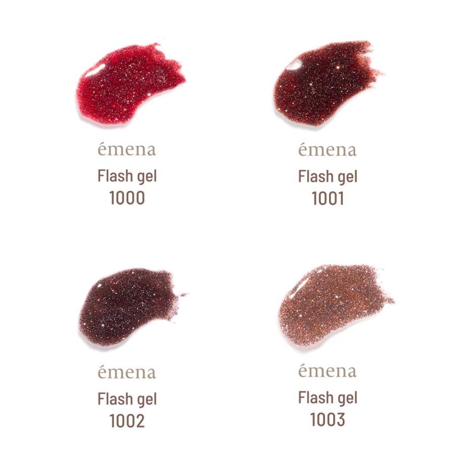 emena エメナ Flash gel フラッシュジェル 8g 全7色［1000〜1006