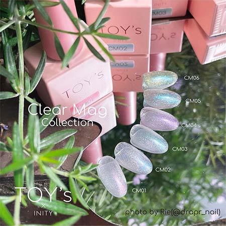 TOY's × INITY クリアマグコレクション 7ml 全6色 T-CM01~06