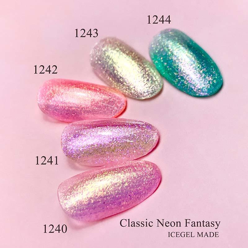 ICE GEL☆カラージェル☆中古☆120色セット＋3色☆アイスジェル アイスジェル ICE GEL A BLACK クラシックネオンファンタジージェル 3g