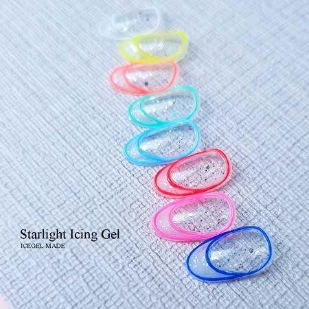 アイスジェル ICE GEL A BLACK スターライト アイシングジェル 3g 全8