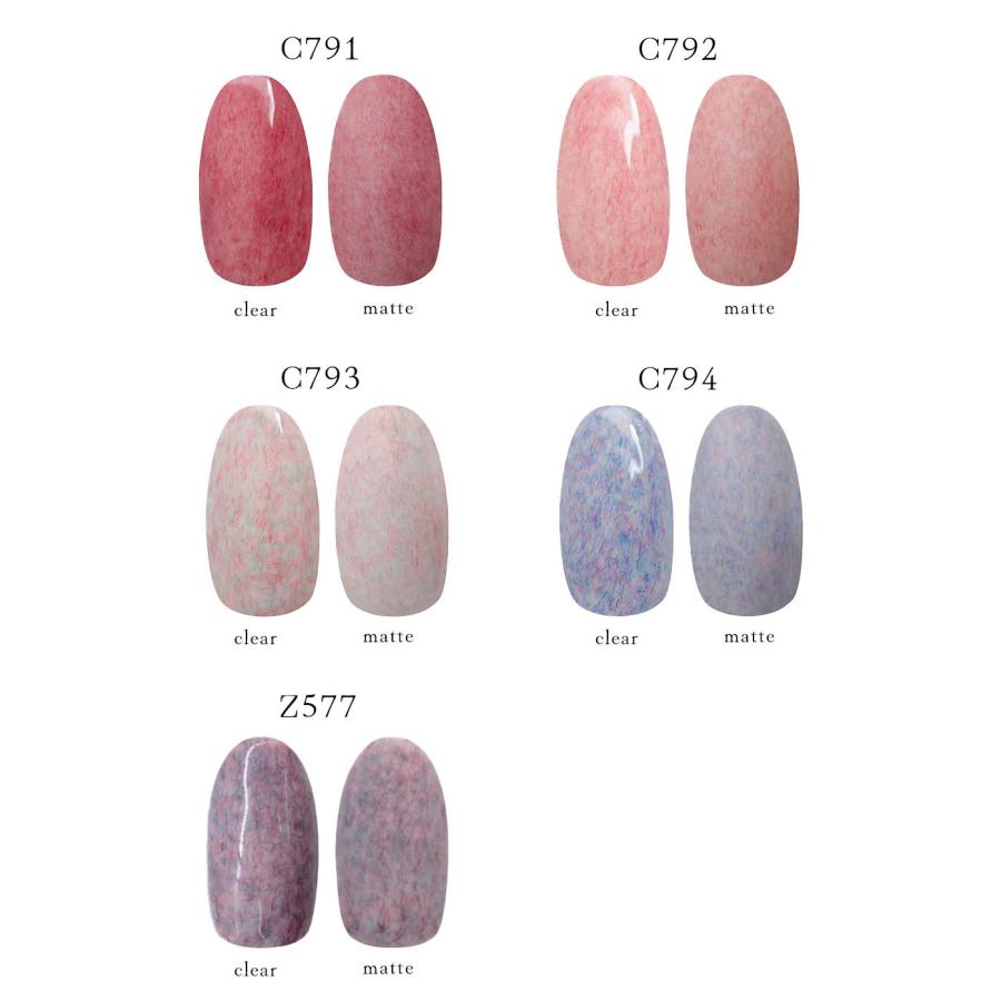 エムプティ Mpetit レディパレットジェル 全5色 6g ファブリックカラー