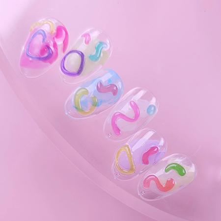 アイスジェル ICE GEL マーブルリキッドパステル 4ml 全6色