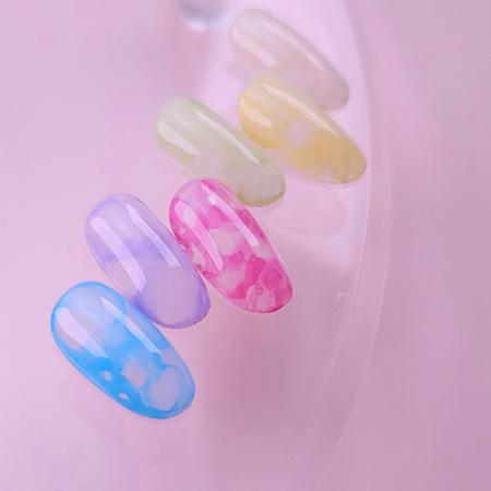 アイスジェル ICE GEL マーブルリキッドパステル 4ml 6色セット インク