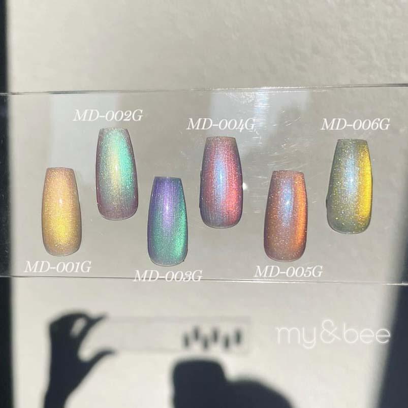 my&bee マイビー マーメイドマグ 8ml 全6色 MD-001G~006G 偏光パール