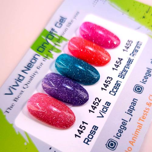 アイスジェル ICEGEL ABLACK ビビットネオンオンオフジェル 3g 全5色