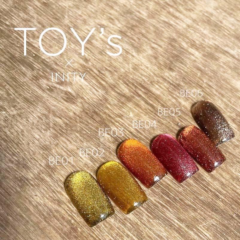 TOY's × INITY ベッコウマグコレクション 7ml 全6色 T-BE01~06