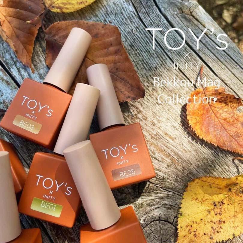 TOY's × INITY ベッコウマグコレクション 7ml 全6色 T-BE01~06