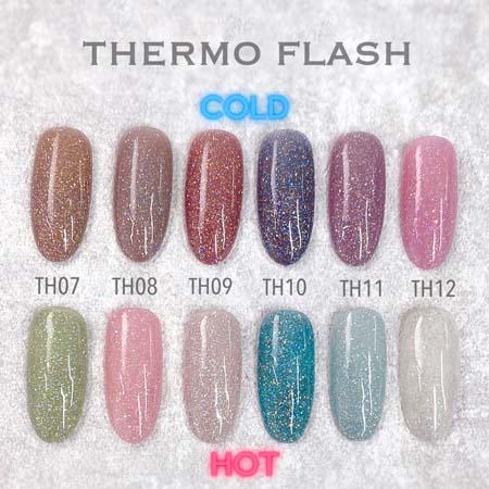 温度で色が変わる》Baby Mirage サーモフラッシュ 6色セット TH07~12