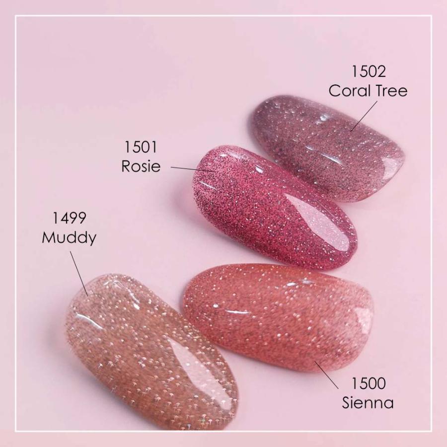 アイスジェル ICE GEL A BLACK オンオフジェル 3g ロゼスパークル 全4