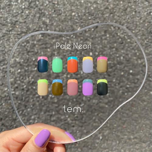 lem. レム カラージェル ペールネオン シリーズ 全10色 3g n801~n810