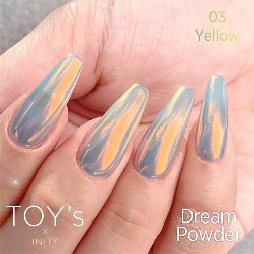 TOY's × INITY ドリームパウダー 0.5g 全6色 T-DR01~06 オーロラネイル
