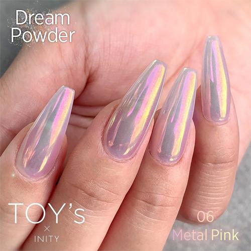 TOY's × INITY ドリームパウダー 0.5g 全6色 T-DR01~06 オーロラネイル