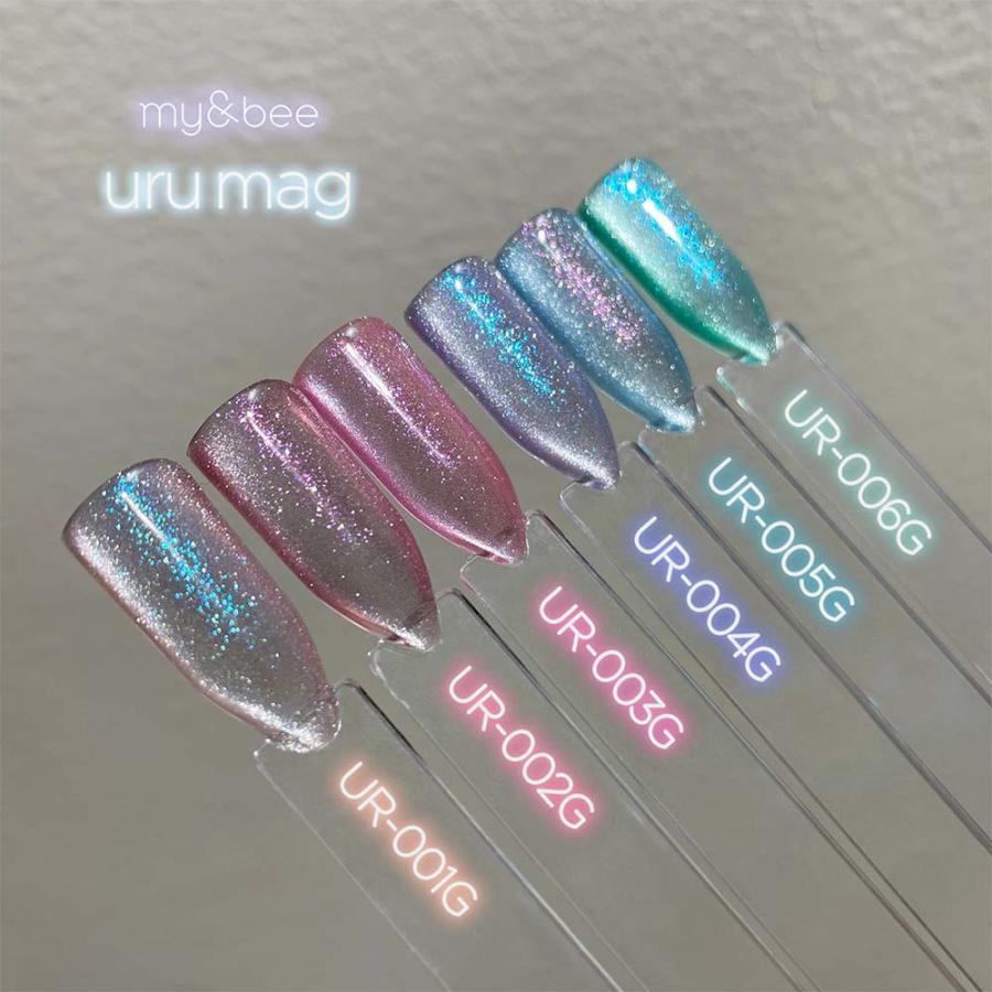 my&bee マイビー うるマグ 全6色 UR-001G〜006G 8ml マグネットジェル