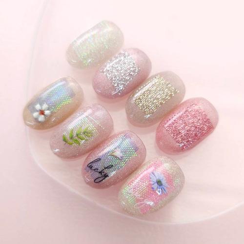 ICEGEL アイスジェル ルミレース 全8色 カラーメッシュ 織レース風