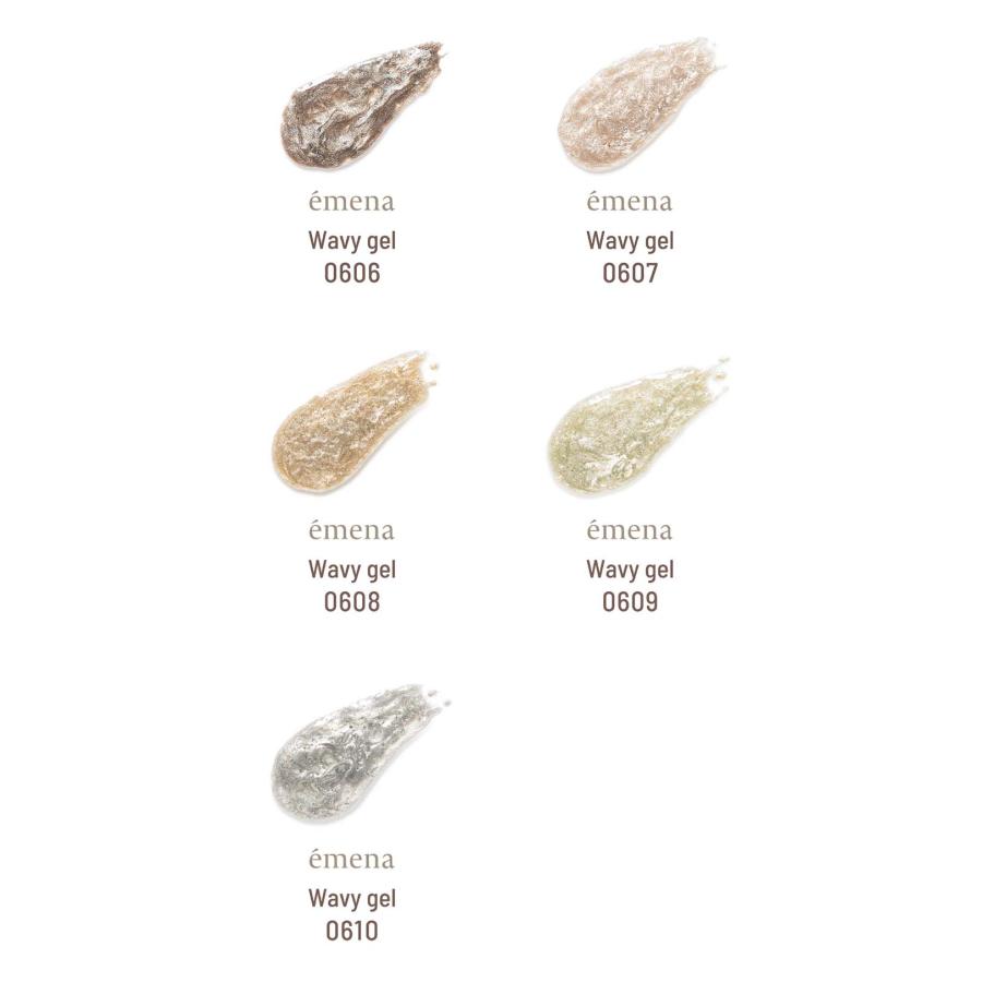 emena エメナ Wavy gel ウェービージェル 8g 全5色 ジェルネイル