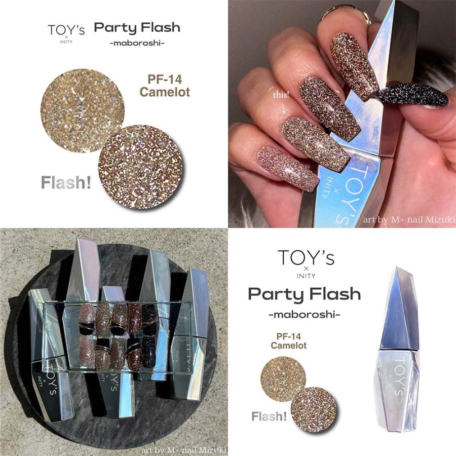 TOY's × INITY パーティーフラッシュ マボロシー 全5色 12ml T-PF13~17