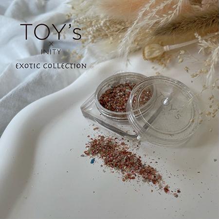 TOY's × INITY エキゾチックコレクション グリッター 全3種 2g ネイル