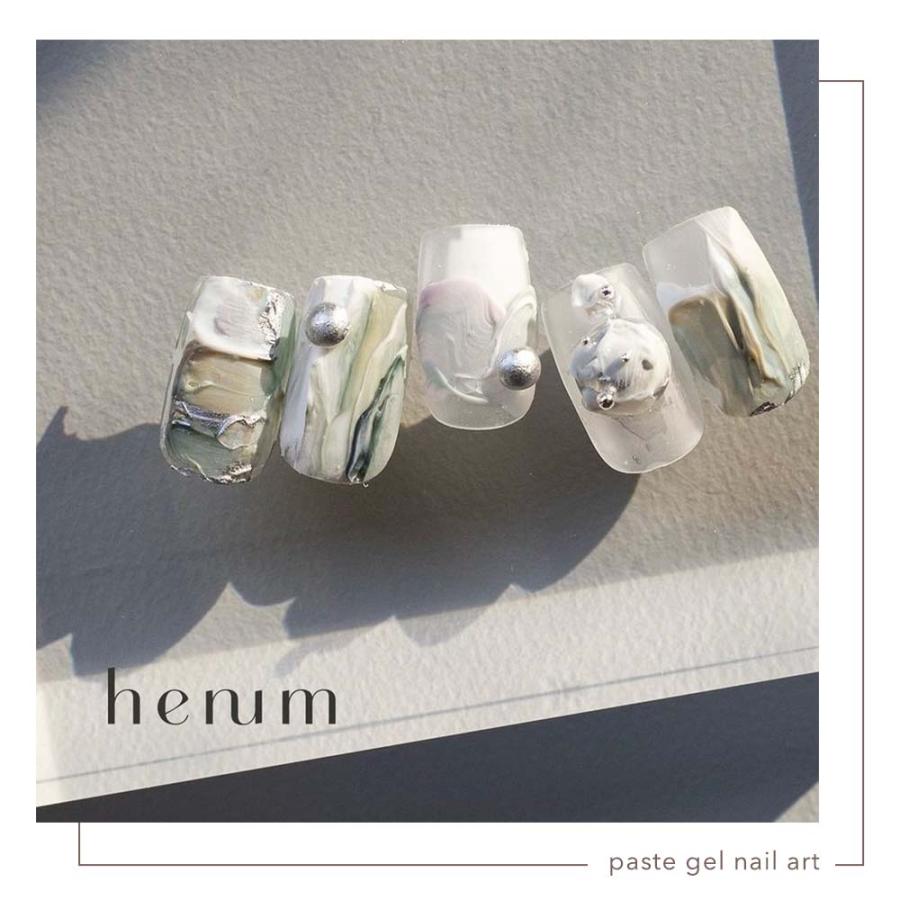 henum へニュム ペーストジェル 全6色 2.8g pa01~06 マット ノンワイプ