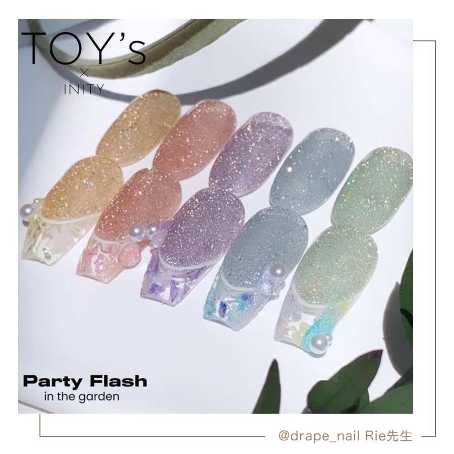 TOY's × INITY パーティーフラッシュ インザガーデン 全5色 12ml