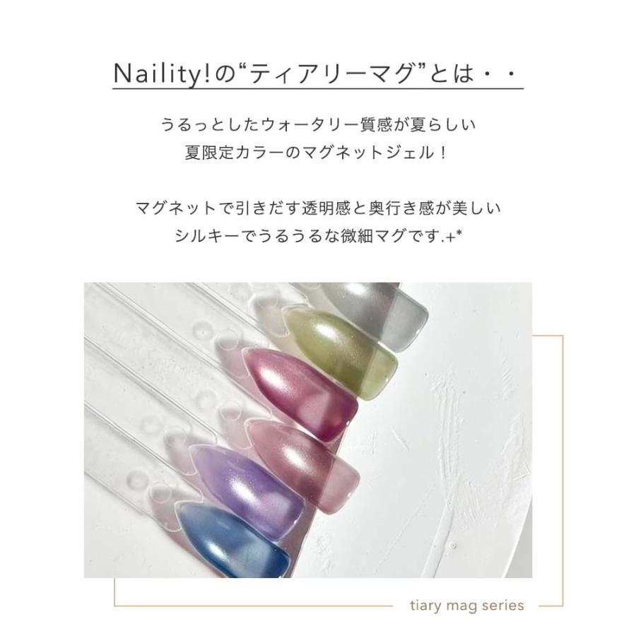 Naility! ネイリティ ティアリーマグシリーズ 全6色 4g ジェルネイル
